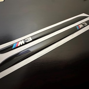 Custom BMW F80 M3 Fender emblems / decals F3X and more