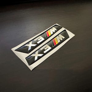 Calcomanías personalizadas para guardabarros de BMW F97 X3, X3M, M40i