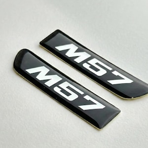 Adesivos/emblemas personalizados para para-lamas BMW E90 e E9X com aparência de M3