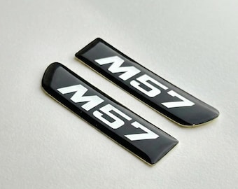 Custom BMW E90, E9X Fender vent decals / emblems for M3-look fenders