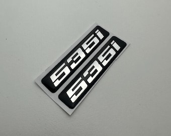 Emblemas personalizados para guardabarros del BMW E60