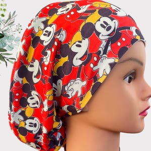 Mickey Mouse Scrub Cap, Surgical cap, Scrub cap, Scrub cap for women, Dental Surgical Cap, Medical Scrub Cap, Disney Scrub Cap