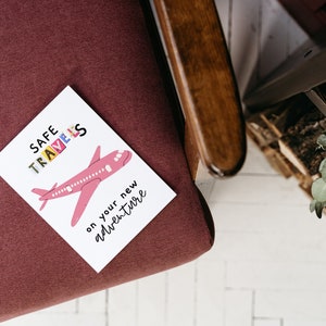 Printable Safe Travels Card Moving Card Gap Year Card - Etsy