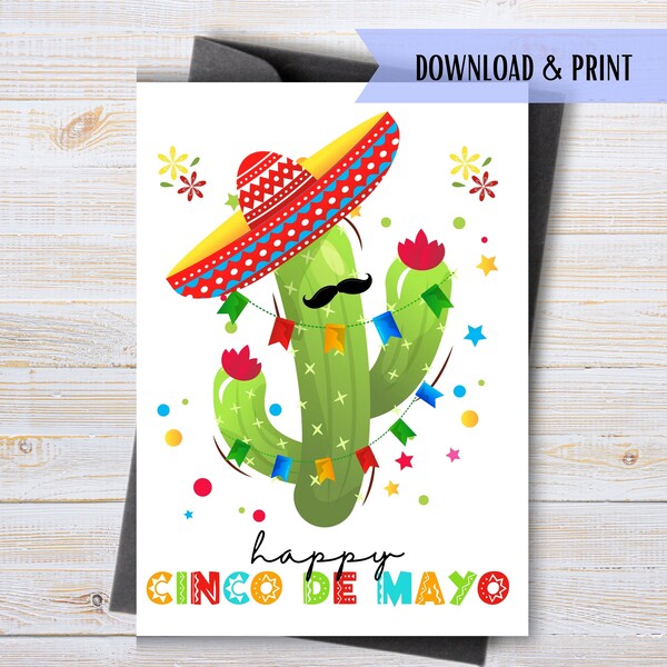 Cinco De Mayo Card - Etsy