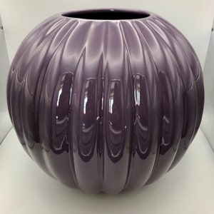 Vase, Floor vase, Haeger vase, Haeger floor vase, Vintage Vase, Vintage Haeger, Purple vase, Living room decor, Gift for Haeger collector