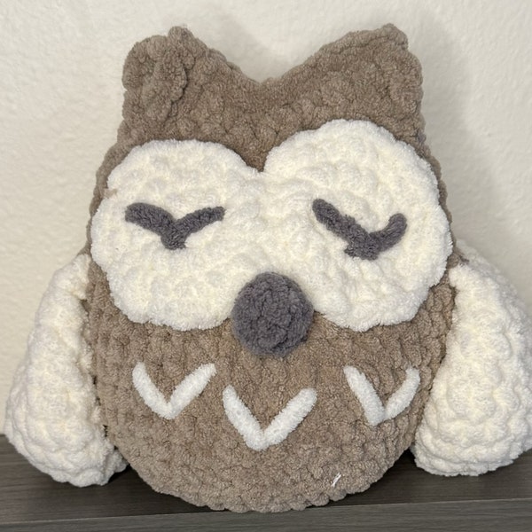 Otis and Olivia the Sleepy Owl PATTERN