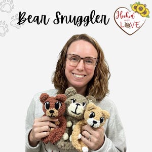 Crochet Bear Snuggler Pattern: Winnie the Pooh Mod (PDF Pattern)