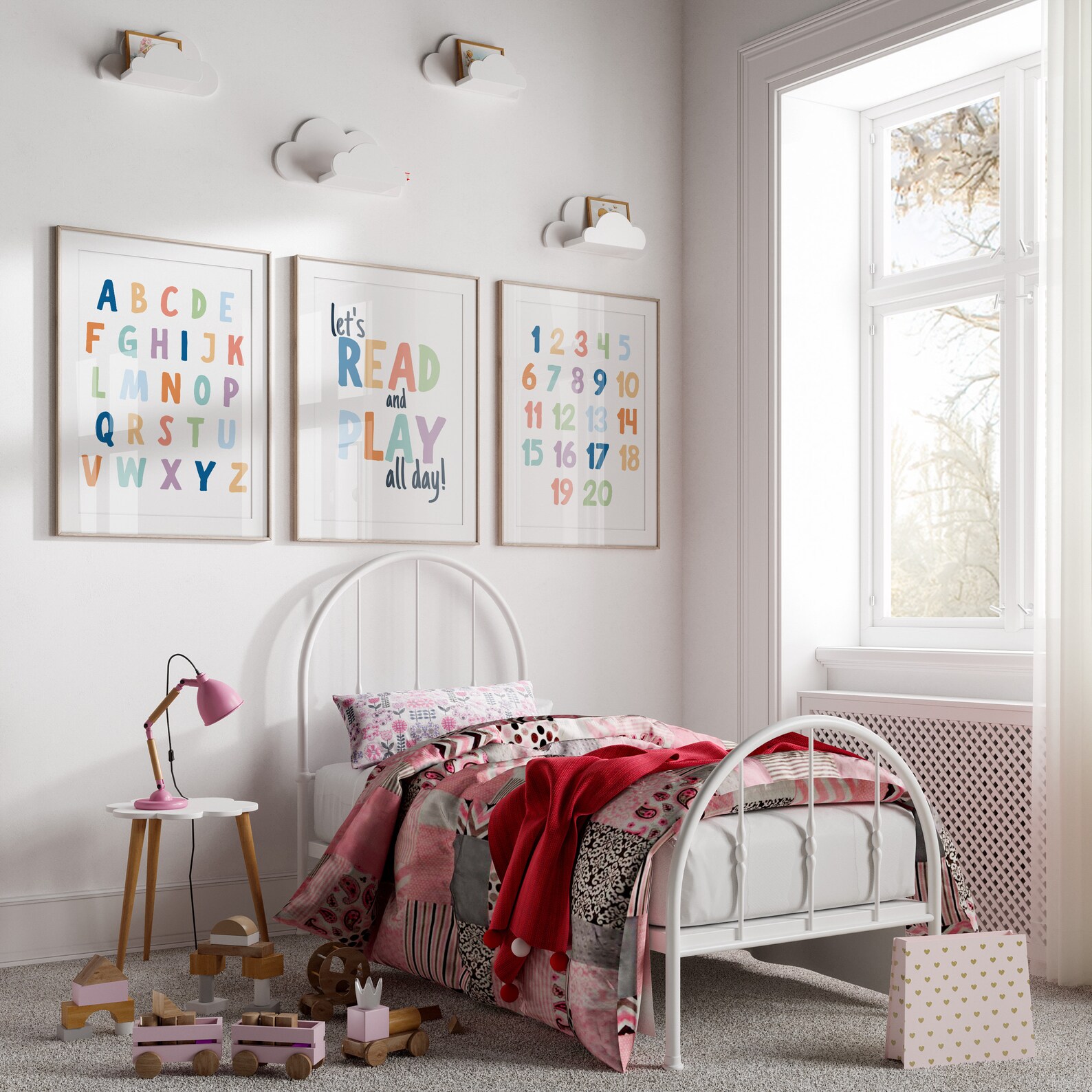Set of 3 Playroom Printable Wall Art Playroom Decor, Playroom Prints ...