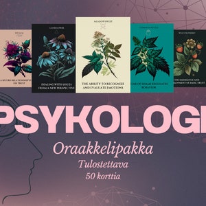 Tulostettava Psykologia Oracle pakka Tarjetas de Oráculo Imprimibles PDF Tarjetas de Oráculo Baraja de Oráculo Tarjetas de Oráculo Descargar Tarjetas de Oráculo Herramientas de Adivinación