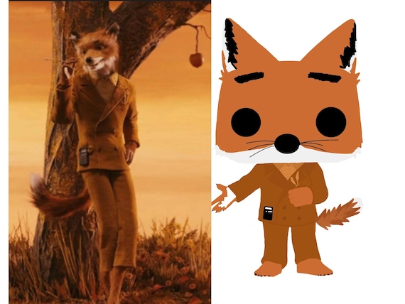 Fantastic Mr Fox Custom Figure! Physical Figure - Etsy