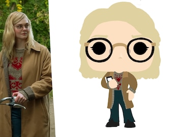 Violet Markey Custom Figure from All The Bright Places PHYSICAL FIGURE