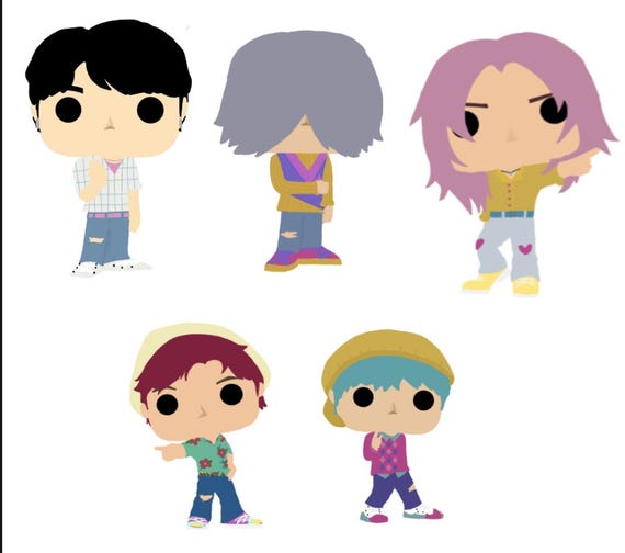 KPOP Demon Hunters Saja Boys Custom Figures Physical Figures - Etsy