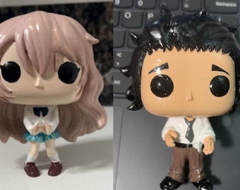 Shoko and  Shoya A silent voice Custom figure