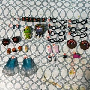 Funko Pop Parts(glasses,hair,cups,sheilds,ect.