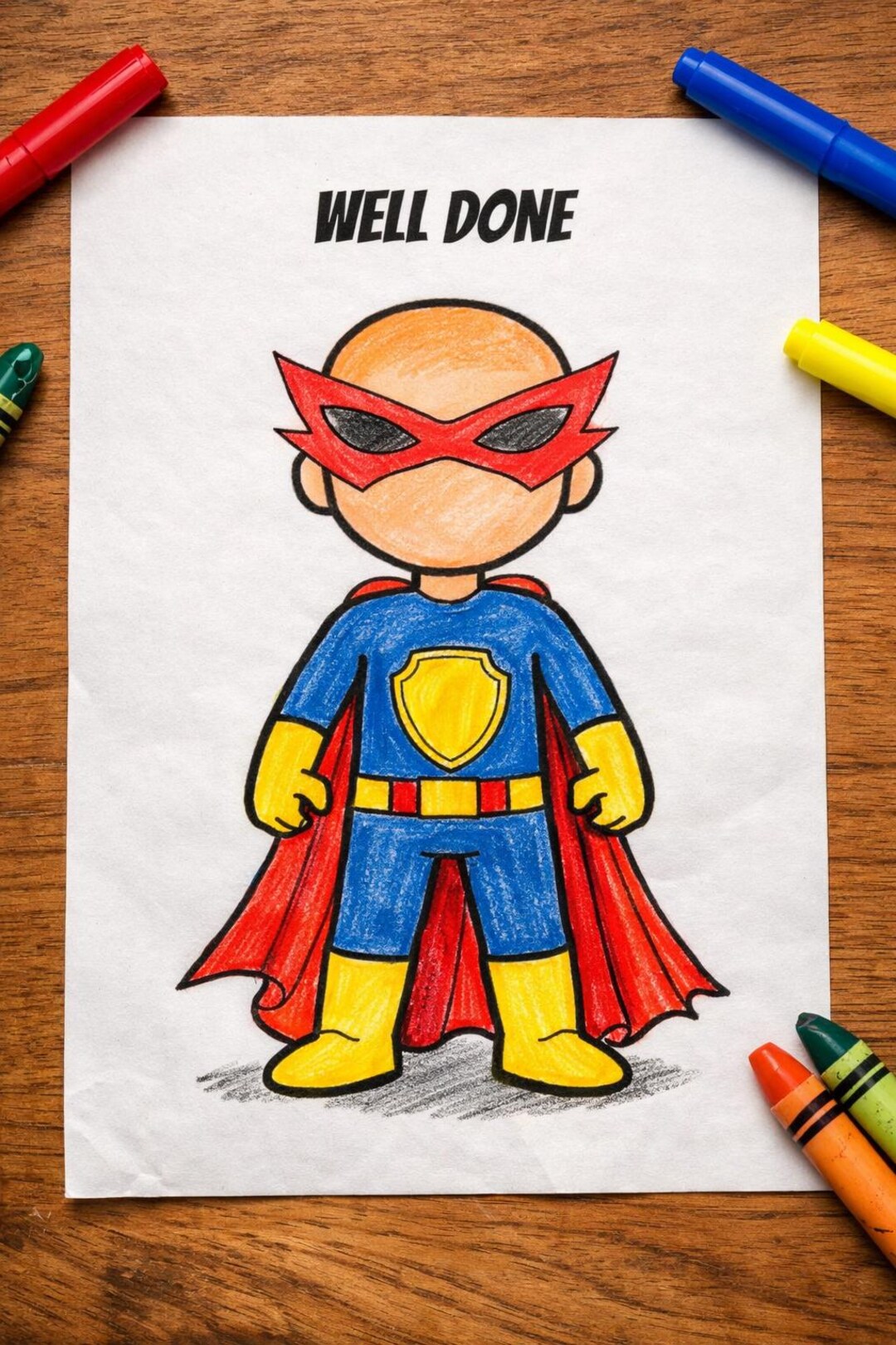 Superhero Craft Kit | Printable Kids Activity, Screen-free Fun (PDF ...