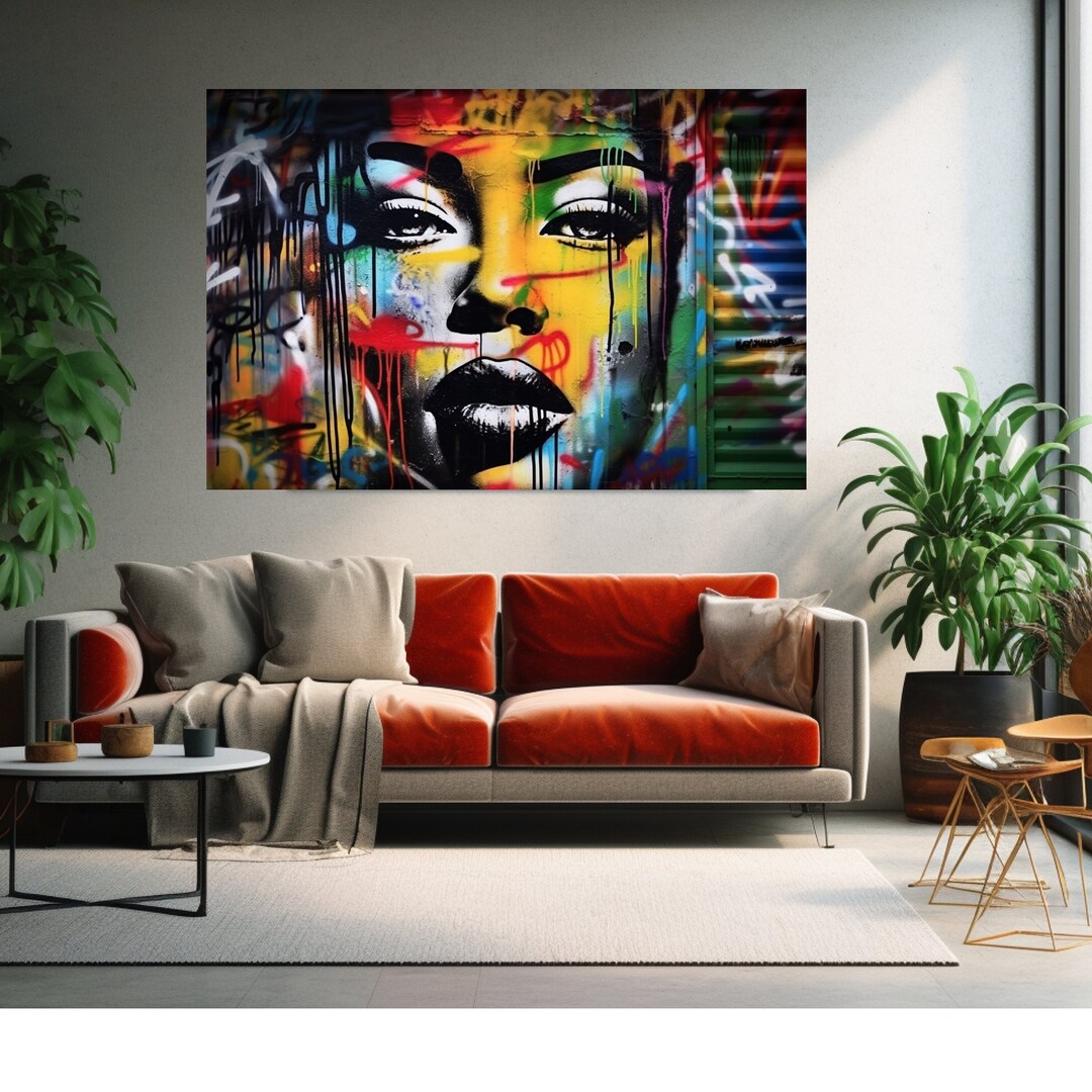 Graffiti Ai Art Ai Generated Wall Art Digital Download Digital Etsy