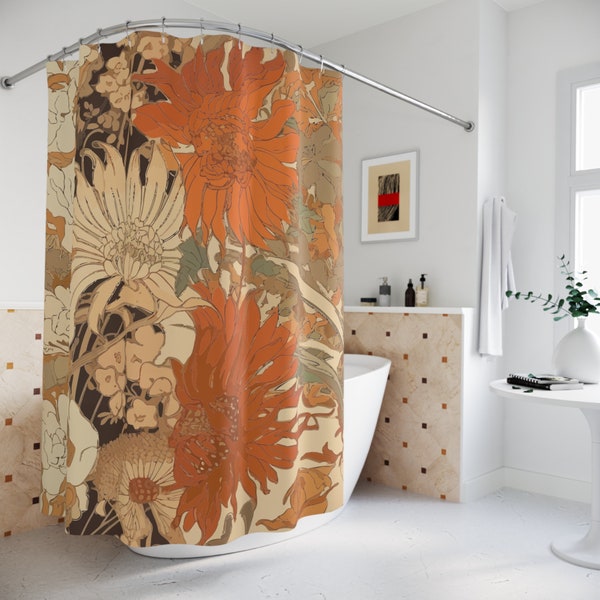 Art Shower Curtain Etsy