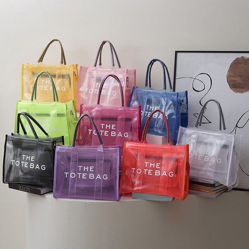 designer clear tote bags