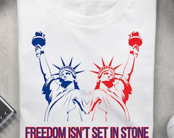 Statue of Liberty 4th of July PNG: Patriotic Sublimation (Digital Download)
