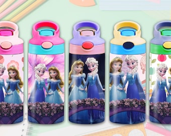 Gefrorene Schnabeltasse PNG: Cartoon Prinzessin Design (Digitaler Download)