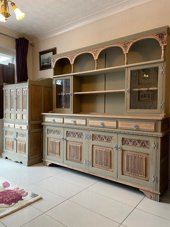 Old charm oak furniture discount