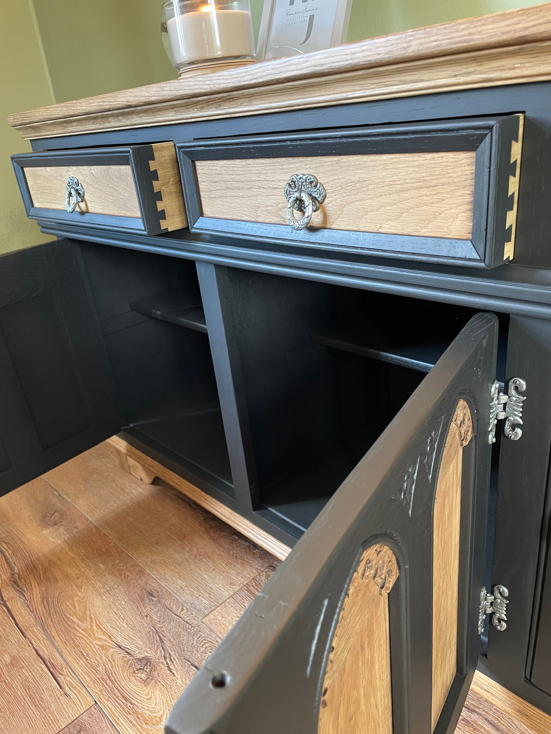 Available for Commission - PLEASE READ Solid Oak Furniture / Painted ...