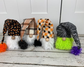 Fall Halloween Gnomes / sock gnomes / Halloween decor