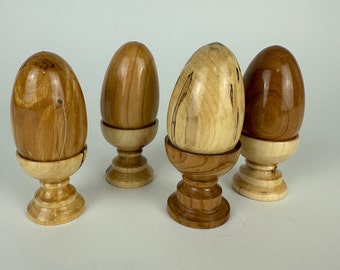 Handmade Wood Egg Holders / Egg Cups / Easter Egg Holders