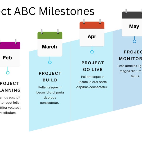 Project Milestone Timeline Template