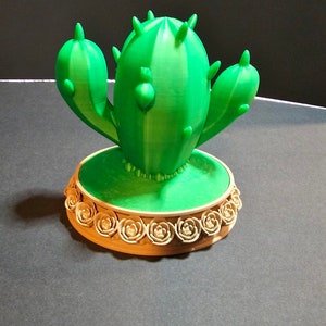 3D Printed Cacti Jewelry box - Koza Design, 3d print