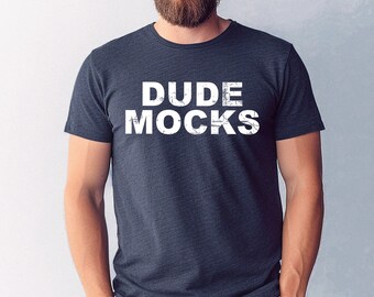 Maqueta Bella Canvas 3001, Maqueta de camiseta masculina, Maqueta de Heather Navy, Maqueta de camisa azul marino, Maqueta de modelo, Maqueta masculina 3001, Maqueta de camisa azul marino para hombre