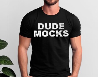 Bella Canvas 3001 Mockup, Mens Mockup, 3001 Black Mockup, Black Shirt Mockup, Model Mockup, Male 3001 Mockup, Mens Black Shirt Mockup