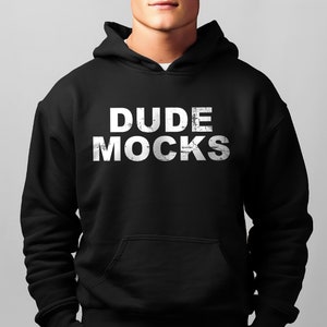 Gildan 18500 Schwarz Mockup, Gildan Herren Mockup, Gildan Hoodie Mockup, Männermodell Mockup, Gildan 18500 Mockup, Schwarzer Hoodie Mockup