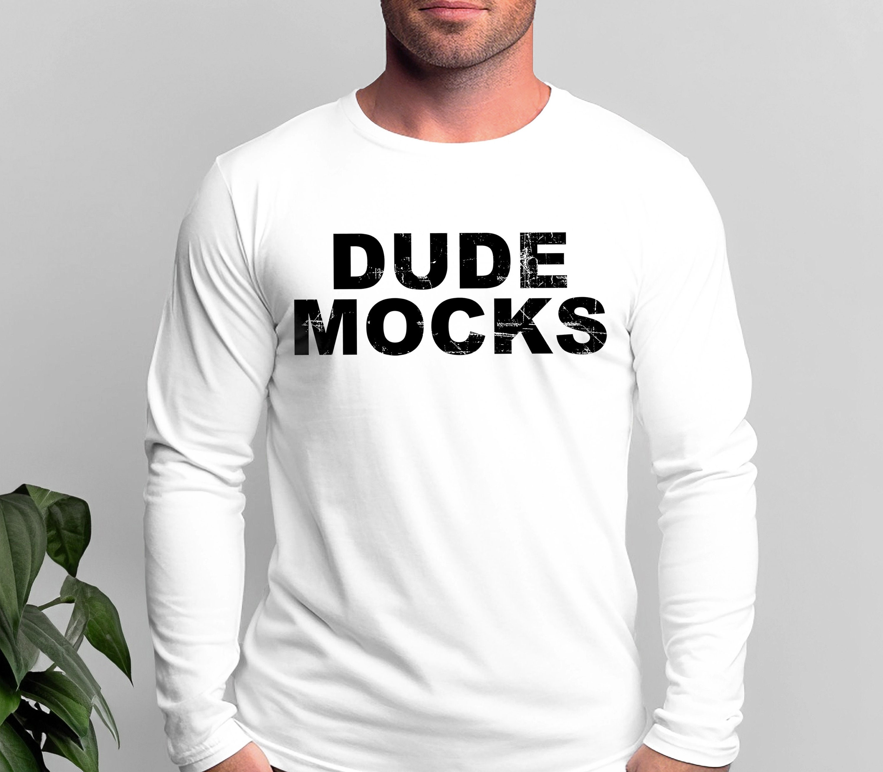 Bella Canvas 3501 Mockup, Mens Mockup, 3501 White Mockup, White Shirt Mockup, Long Sleeve Mockup, White Long Sleeve Shirt Mockup
