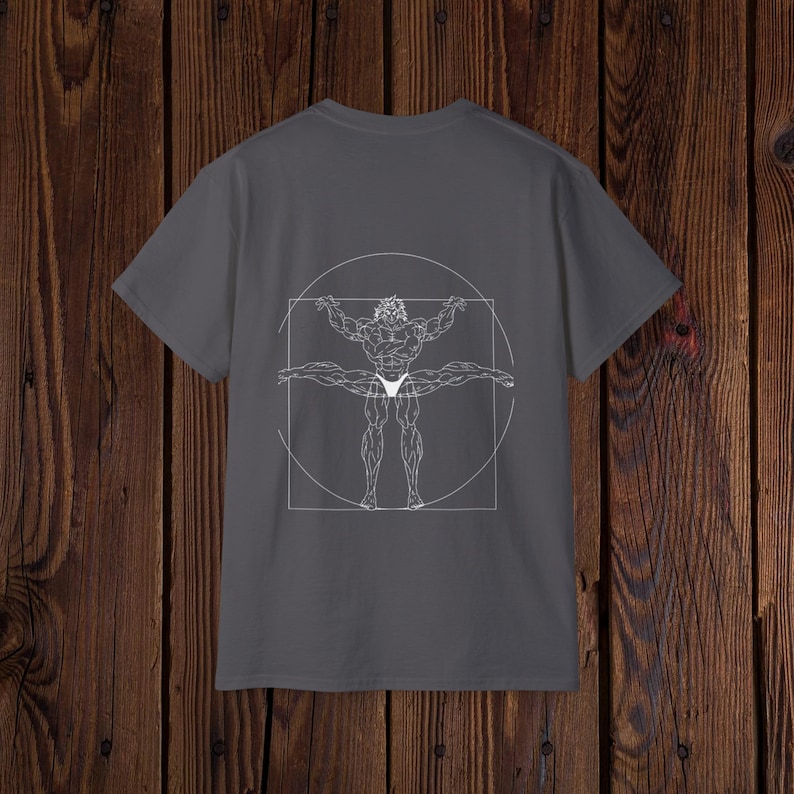 BAKI HANMA GYM Pump Cover Front Design Cover Gym shirt Etsy México