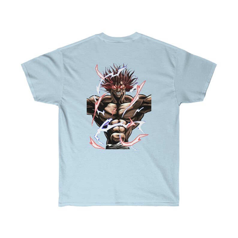 YUJIRO HANMA BAKI Oversized Pump Cover Gym Fitness Anime - Etsy Canada