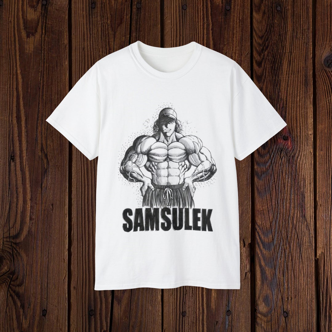 T-shirt Unisexe Certifié Avoider En Coton épais - Sam Sulek Pump Cover Shirt - Coupe Regular