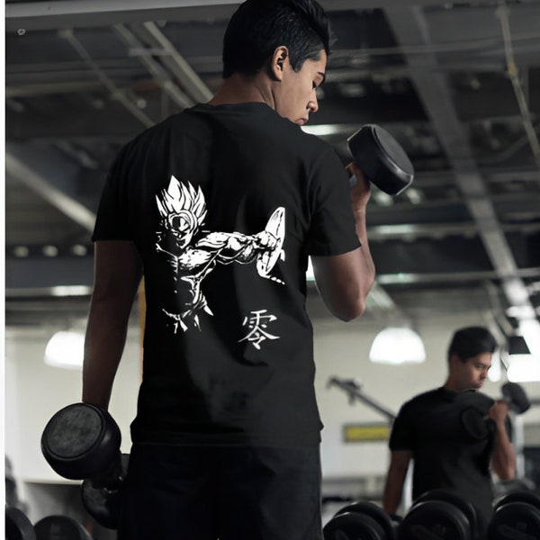 Anime Gym T Shirts Etsy