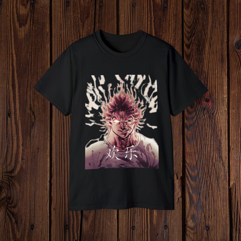 BAKI HANMA GYM Pump Cover Front Design Cover Gym Shirt Etsy Ireland