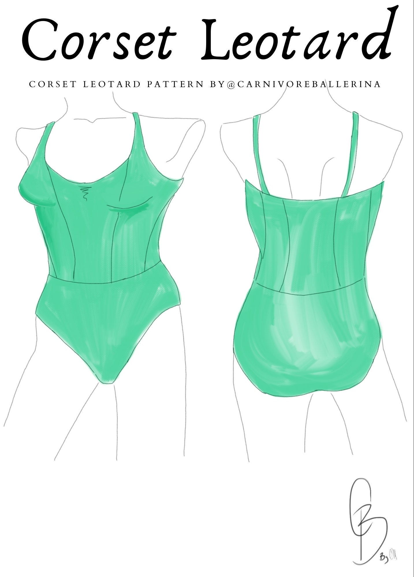 Corset Leotard Pattern