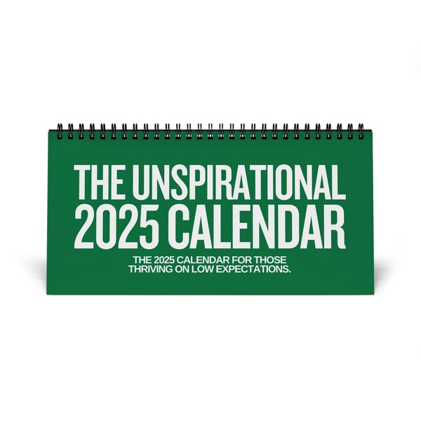 Quote 2025 Calendar Etsy
