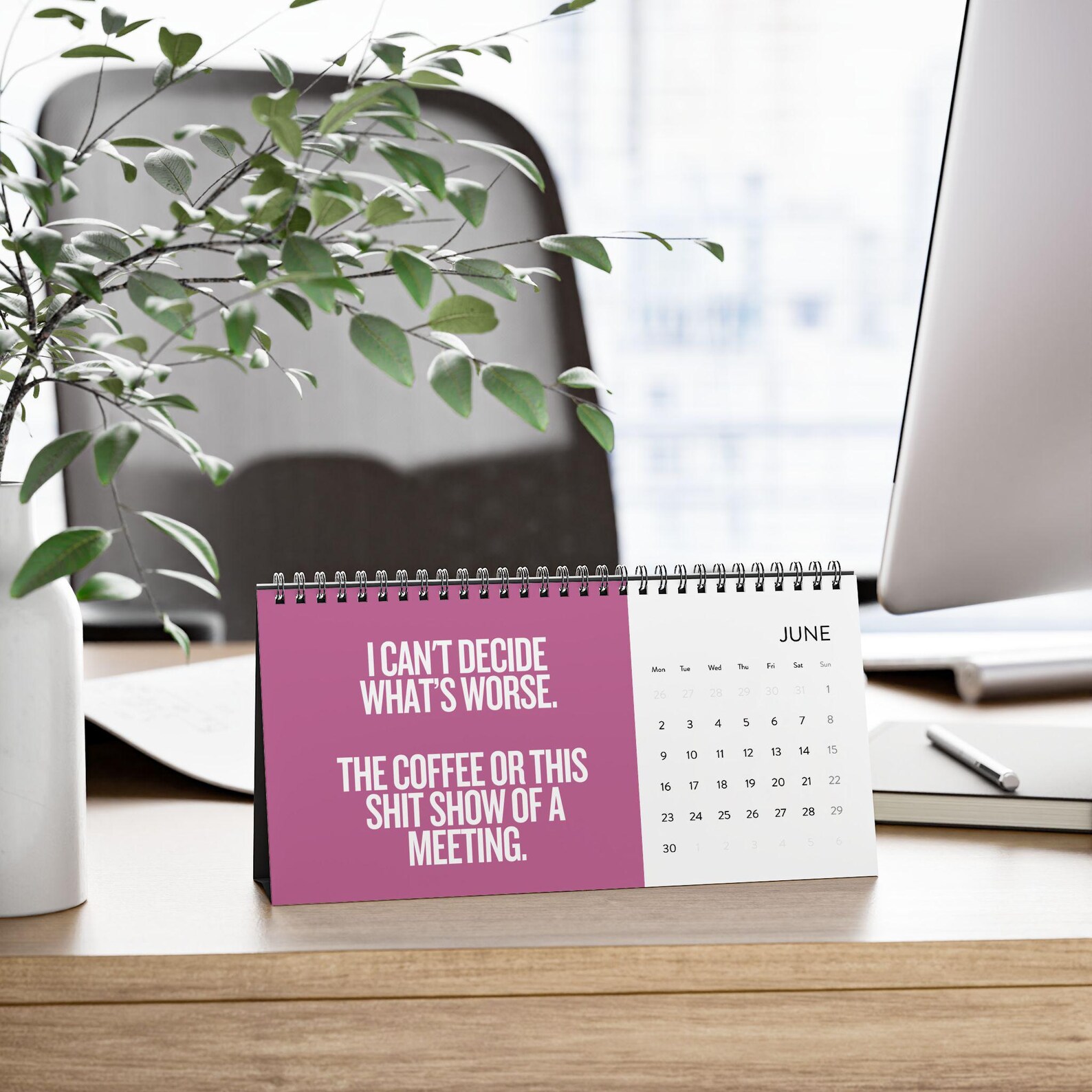 Workplace Thoughts Rude 2025 Calendar Funny Work Gifts Funny Work