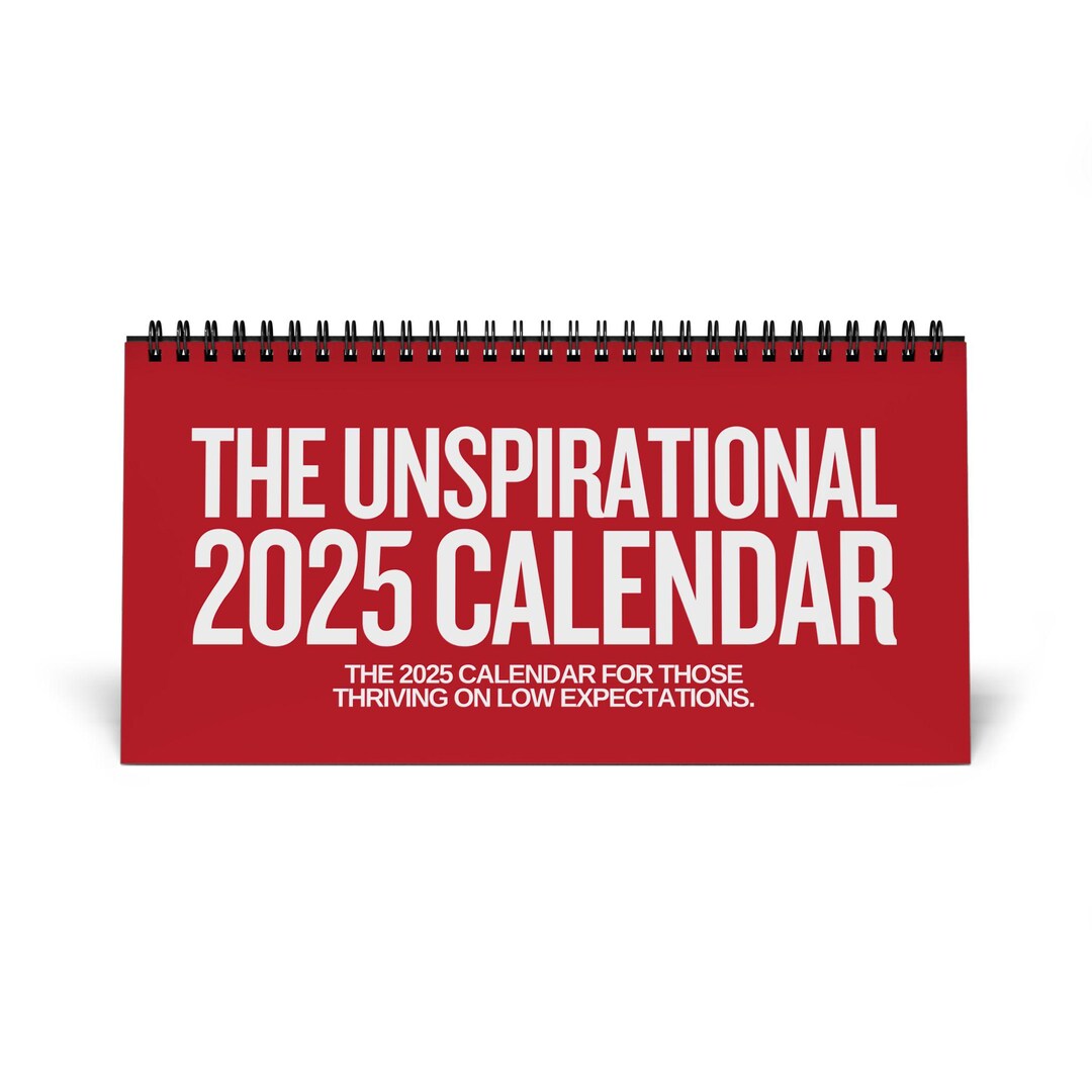 Uninspiring Quotes 2025 Calendar Funny 2025 Calendar Funny Christmas