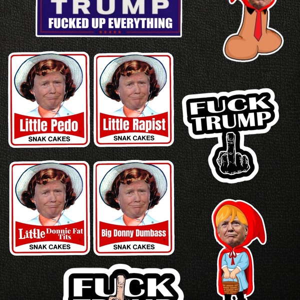 Trump Sticker Bundle! Vinyl Stickers, Bumper Stickers, Political