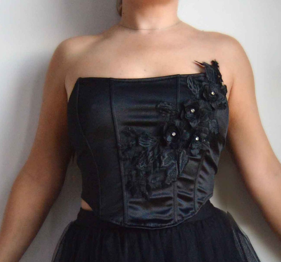 Lola 2pc  Satin Bustier main image 1