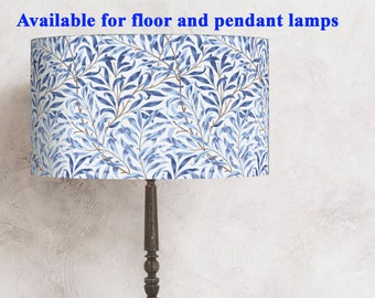 Lampenschirm blaue Blätter - William Morris Willow - perfekt für Ihre Lampe und Interieur! Lampenschirm für die Lampe ! Versand weltweit !