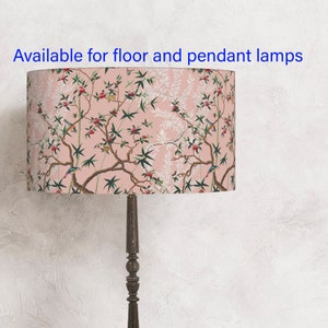 Elegante paralume, rosa - Chinois. - perfetto per la tua lampada e i tuoi interni! paralume per la lampada! Spedizione in tutto il mondo!