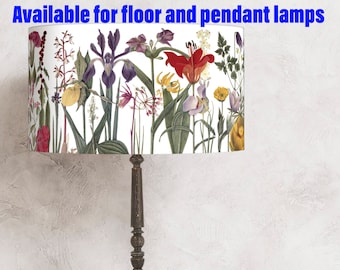 Paralume a fiori colorati - perfetto per la tua lampada e per i tuoi interni! paralume per la lampada Paralume fatto a mano! Spedizione in tutto il mondo!
