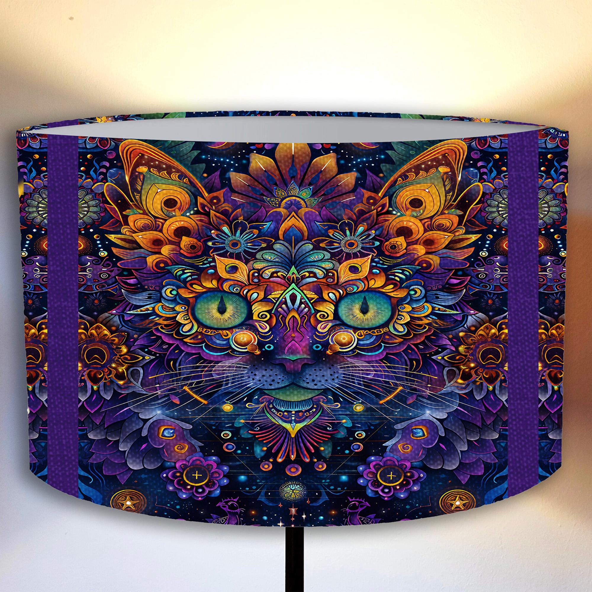 Psychedelic Lampshade - Etsy
