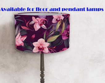 Original lampshade orchid flower  perfect for your lamp and interior! flowers Handmade lamp shade !Shipping worldwide!:-)